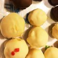 3姉弟Miota's cooksnap of when they made バレンタインに♡カステラチョコ♡.