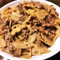 ちゃあ太♪'s cooksnap of when they made 牛肉とれんこんゴボウの煮物.