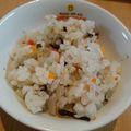 ebiringo85's cooksnap of when they made 栄養満点炊き込みご飯☆離乳食☆後期完了期.