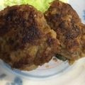 mimozasan's cooksnap of when they made バレない！？うちの簡単おからハンバーグ.