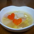 亀ルル's cooksnap of when they made 簡単　白菜とベーコンのあったか煮.