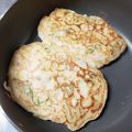 クックWP69KA☆'s cooksnap of when they made 卵なし☆全粒粉×豆腐×長芋のお好み焼き.