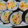 あーすうさぎ's cooksnap of when they made 子供も！薔薇の恵方巻き（花の太巻き）.
