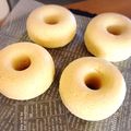 イシポン's cooksnap of when they made フライパンで＠蒸しドーナツ＠卵は1個だけ.