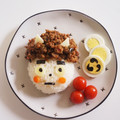 yubako3's cooksnap of when they made 節分鬼そぼろ＆たまご太鼓.