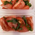 mkw135's cooksnap of when they made ５分で簡単！トマトと大葉のマリネ.