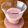 しまりすらいふ。's cooksnap of when they made 甘くないイチゴでスムージー.