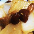 SHⅰ's cooksnap of when they made 白菜となめこの炒めもの.