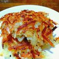 うさぎや炊事堂。's cooksnap of when they made サクサク！チーズハッシュドポテト◇簡単.