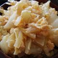 Ｍぱん's cooksnap of when they made 白菜消費に☆チーズ入り白菜の卵とじ.