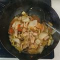 Yongren's cooksnap of when they made ほっこり♡白菜と鶏むね肉の中華だし煮.