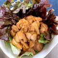 料理特訓中オガ's cooksnap of when they made 鶏むね肉のニンニク酢醤油照り焼き♪.
