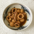 puniＫ's cooksnap of when they made 里芋とイカの煮物.