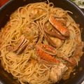 xMARILYNx's cooksnap of when they made ワタリガニのトマトクリームパスタ.
