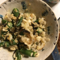PANDASURF's cooksnap of when they made いんげん豆と卵とクリームチーズのサラダ.