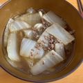 なごり's cooksnap of when they made 簡単！白菜とニンニクとひき肉のうどん.