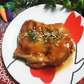 虹色♪︎ちゅーりっぷ's cooksnap of when they made 焼かない 鶏の照り焼き /丼.