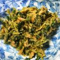 まみょ～ん's cooksnap of when they made 大根の葉とシーチキンのおかず味噌.