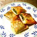 にことん's cooksnap of when they made しっとりささみの梅しそチーズ春巻き.
