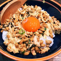 エリコフ's cooksnap of when they made 簡単激ウマ＊ほんのり中華風ツナ納豆丼.