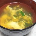 こむぎぱくぱく's cooksnap of when they made 卵のお吸い物　　私流.