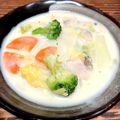 クックM9Z69A☆'s cooksnap of when they made 白菜とベーコンのクリームシチュー＋あさり.