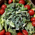 Marmo's cooksnap of when they made 菜花の和風マヨ和え.