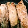 梅水玉's cooksnap of when they made 簡単メイン☆豚こま&豆苗ロールステーキ.