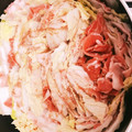 クックVID070☆'s cooksnap of when they made 男気あふれる白菜と豚肉のミルフィーユ鍋.