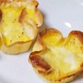 クックIJMPA8☆'s cooksnap of when they made トースターで簡単★餃子の皮でキッシュ.