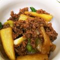 ももも02's cooksnap of when they made 大根とひき肉の甘味噌オイスター炒め.