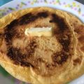 kimi1127's cooksnap of when they made しっとりもっちり＊甘酒パンケーキ.