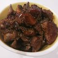 ねここfm's cooksnap of when they made 【作り置き】鶏もつ（鶏レバー）の甘辛煮.