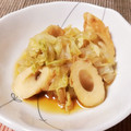 ももこめ's cooksnap of when they made ☆ほっとする味♪白菜とちくわの煮浸し☆.