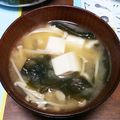 こともみ's cooksnap of when they made えのきと豆腐のみそ汁.