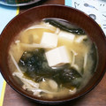 こともみ's cooksnap of when they made えのきと豆腐のみそ汁.