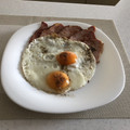 KAORU4649's cooksnap of when they made 半熟ぷるぷるハムエッグ.