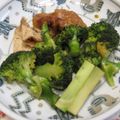youtapapa's cooksnap of when they made 油揚げとブロッコリーの煮物.