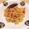 take♪aki♪'s cooksnap of when they made パパッと簡単ランチ♡パラパラ炒飯.