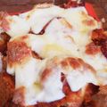 SHⅰ's cooksnap of when they made 簡単！ フランスパンのミートチーズ焼.
