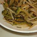 なないろの雪's cooksnap of when they made シンプル副菜　ゴーヤともやしの塩昆布炒め.