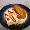 龍青空ママ's cooksnap of when they made お手軽簡単！ハンバーガー♪パート2!.