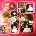 めい☆せい's cooksnap of when they made お正月キャラ弁＊鏡もちミカン君♪.