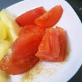 choco831's cooksnap of when they made トマトには塩じゃなく砂糖!!.