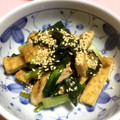 ばぶーしゅ☆'s cooksnap of when they made タアサイと油揚げの炒め煮.
