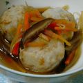 鳩豆ポッポ's cooksnap of when they made やわらか〜♪まんまる里芋の野菜あんかけ.