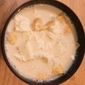 あさひﾊﾟﾊﾟ's cooksnap of when they made かぶと油揚げの豆乳味噌汁。.