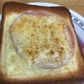 かたさん☆彡's cooksnap of when they made ハマる美味しさ☆HOTなチーズトースト.