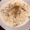 yuiheisan's cooksnap of when they made カルボナーラ風サッポロ一番塩ラーメン.