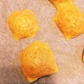 madames's cooksnap of when they made 糖質制限にスナック菓子☆チーズクラッカー.